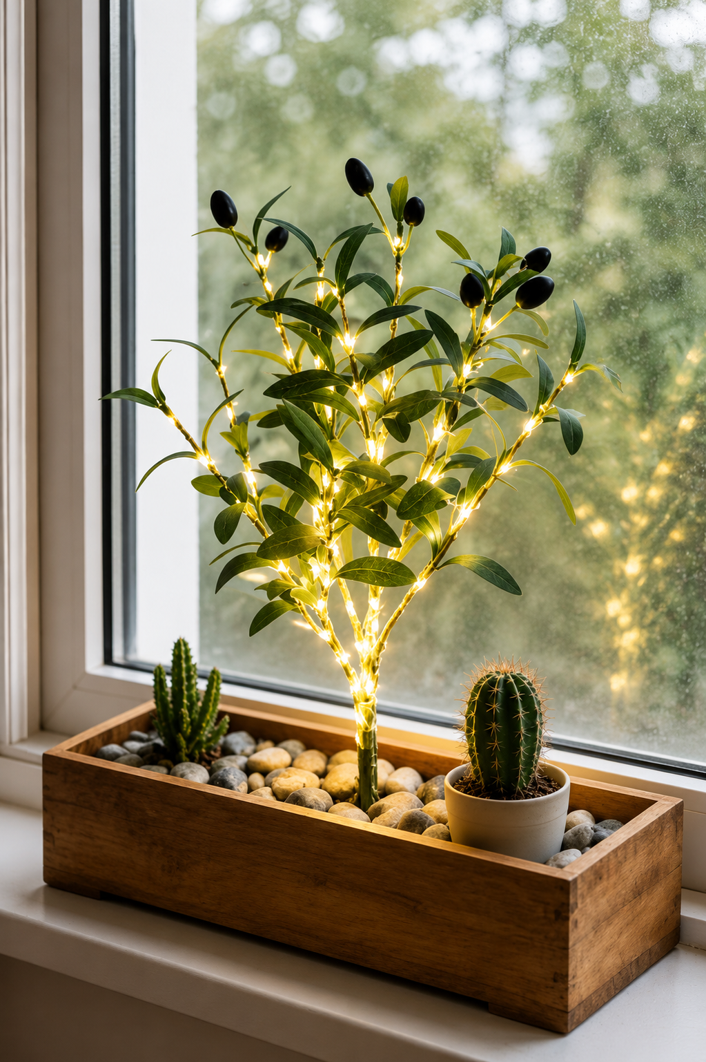 Ramas LED Olivo