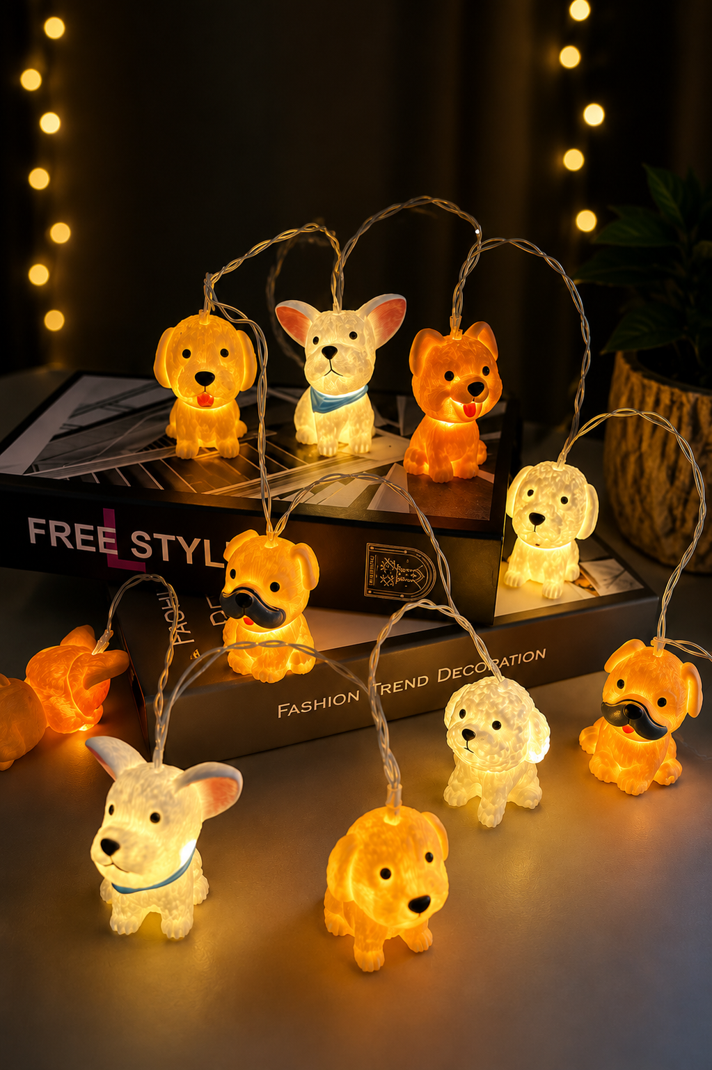 Guirnaldas Perritos LED