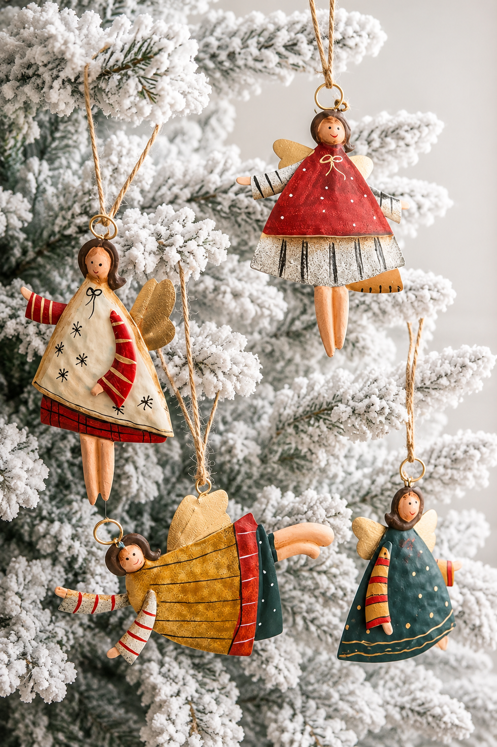 Pack de 4 Hadas Navidad