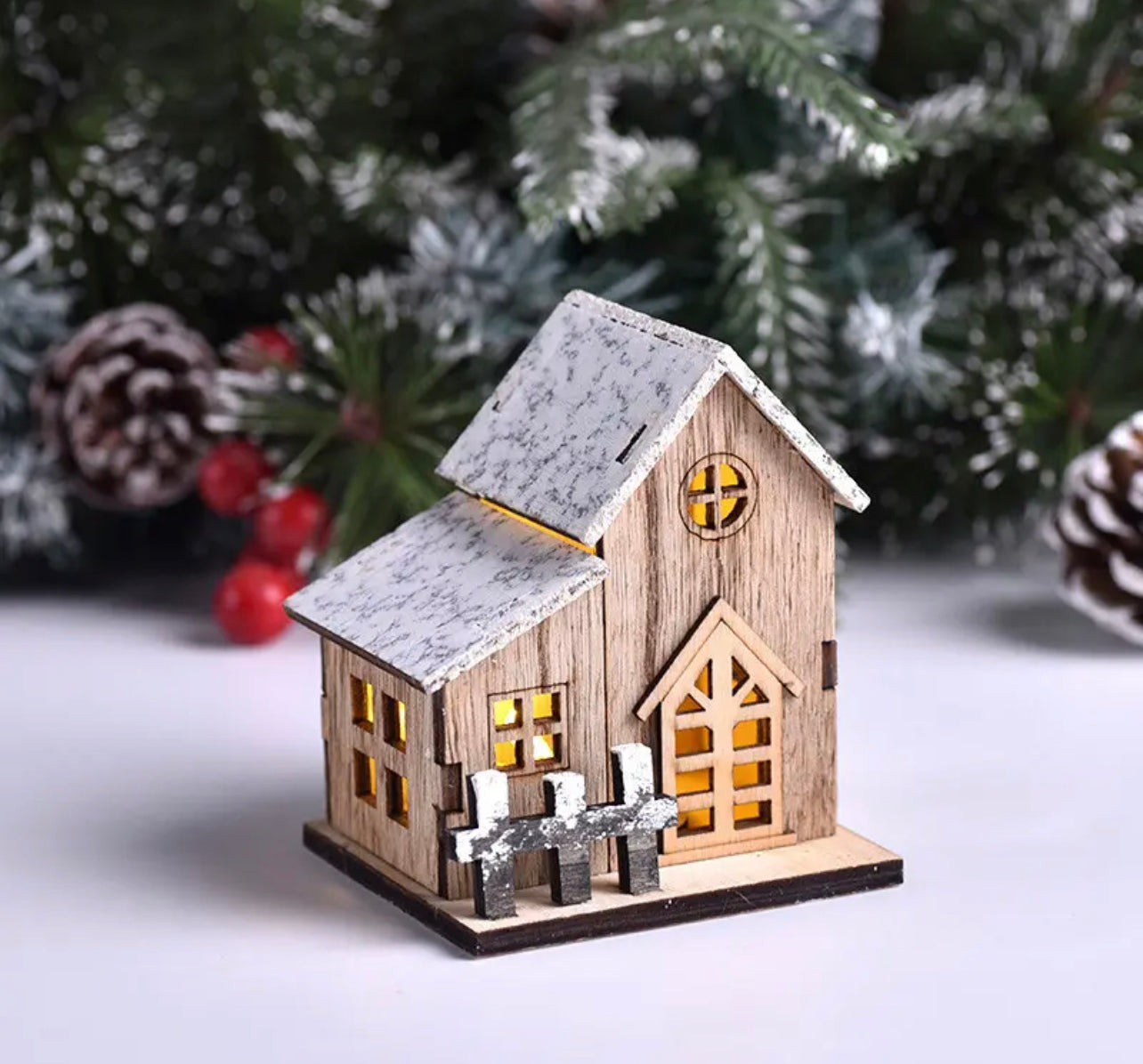 Casitas NAVIDAD LED