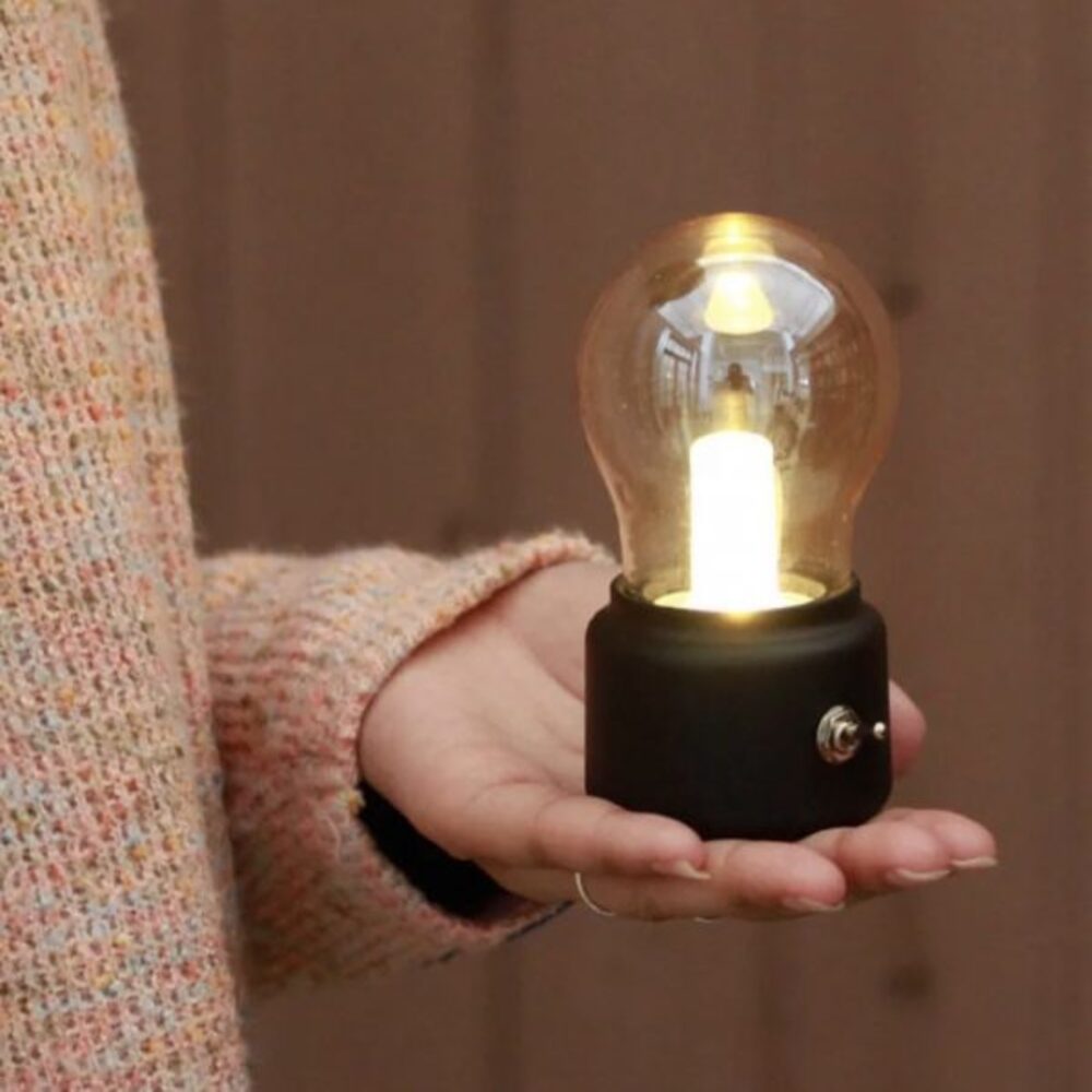 Bulb Lamp LED Black