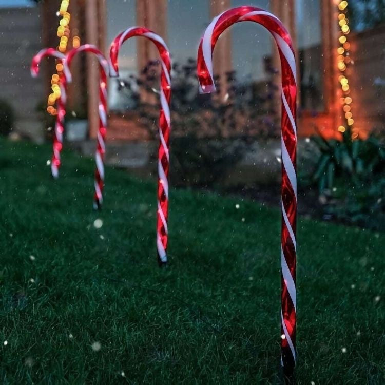 Bastones de Navidad Solares